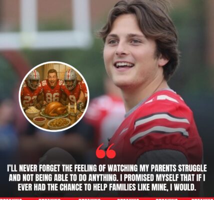 BREAKINGNEWS: Julian Sayin commits $3 million on Thanksgiving to support low-income families in Ohio State with a childhood story that leaves Buckeyes Nation stunned