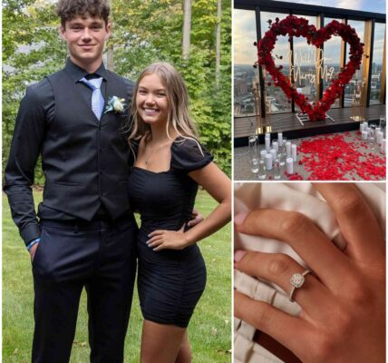 BREAKING NEWS: Penn State University’s Drew Allar Stuns Fans with Emotional Proposal to Longtime Girlfriend Emma Bush — Wedding Plans Revealed