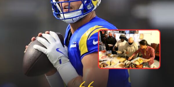 BREAKINGNEWS: Matthew Stanfford commits $3 million on Thanksgiving to support low-income families in LA Rams with a childhood story that leaves Rams Nation silent