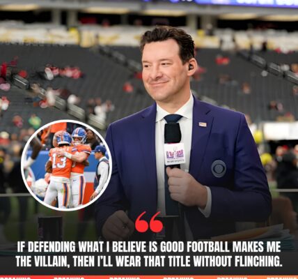 BREAKINGNEWS: Tony Romo removed from all Denver Broncos broadcasts after explosive backlash — and his 21-word response leaves the NFL world in complete disbelief