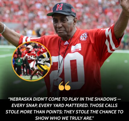 Johnny Rodgers Calls Out Controversial Officiating After Nebraska’s Iowa Loss