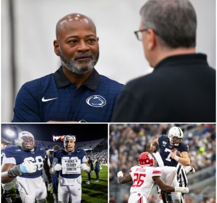 TERRY SMITH’S RAW ADMISSION AND ELECTRIFYING BATTLE CRY IGNITE PENN STATE BEFORE MUST-WIN SHOWDOWN VS. RUTGERS