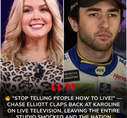 🔥 “ЅTOP TELLING PEOPLE HOW TO LIVE!” — Chase Elliott CLAPЅ BACK at Karoline on...