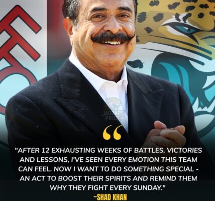 GOOD NEWS: Just Hours Before Facing the Tennessee Titans, Jaguars Owner Shad Khan Made a Mysterious Promise — and What’s Inside the “Victory Gift Box” Has Every Fan Buzzing