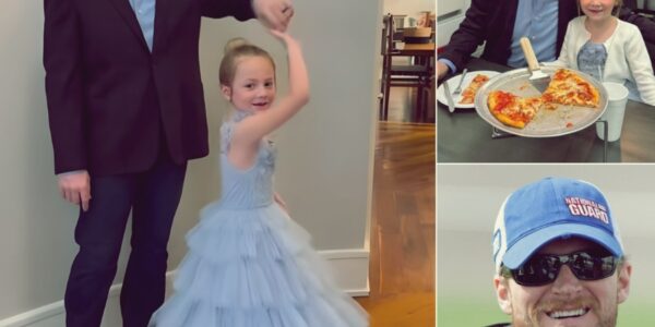 Dale Earnhardt Jr. and his little princess are getting ready for their father-daughter dance in this adorable moment that melted the internet.