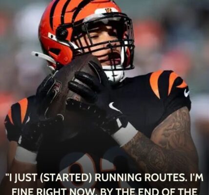 Erick All Jr. says he’ll be cleared by the end of the season