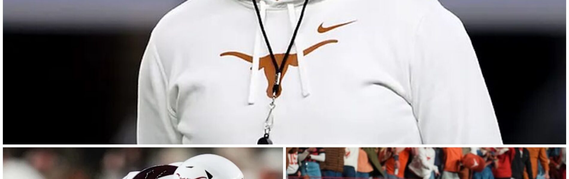 LATEST NEWS Texas Longhorns stir Longhorn nation as Steve Sarkisian sends emotional message after 27–17 win over Texas A&M