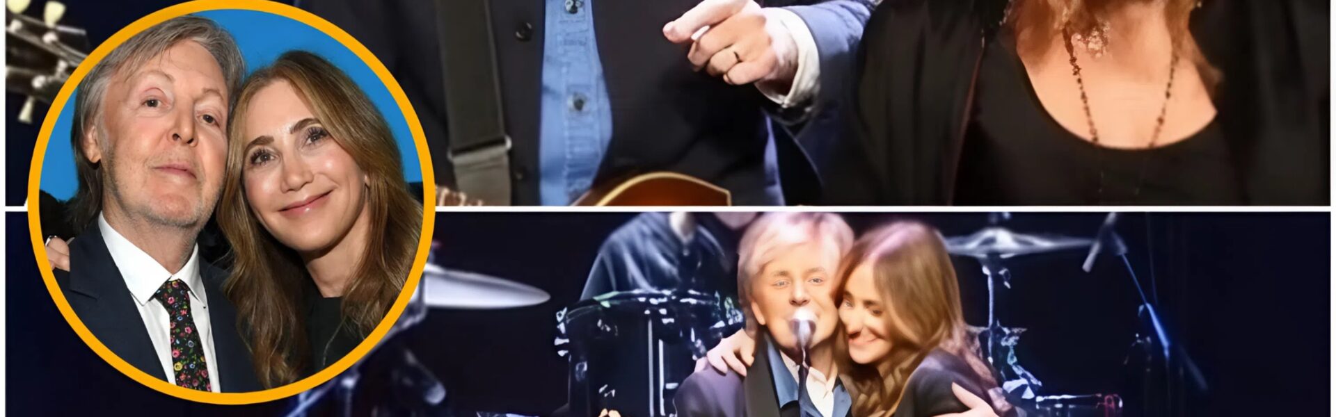 THE MOMENT PAUL MCCARTNEY BLEW THE ARENA OPEN — WITH JUST A SINGLE GESTURE INVITING HIS WIFE ONSTAGE