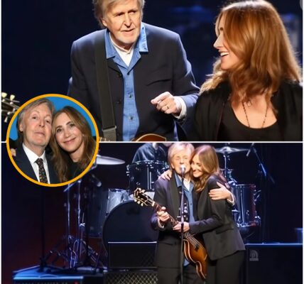 THE MOMENT PAUL MCCARTNEY BLEW THE ARENA OPEN — WITH JUST A SINGLE GESTURE INVITING HIS WIFE ONSTAGE