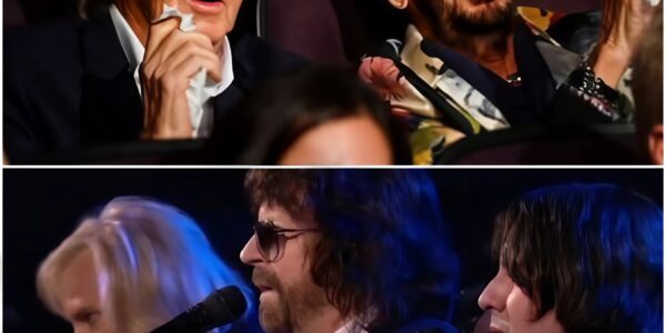 Dhani’s trembling voice froze the arena — a haunting “Something” so powerful fans swore George Harrison’s spirit stood onstage beside him.