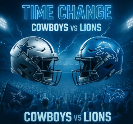 Detroit Lions vs. Dallas Cowboys: Kickoff Time Confirmed for a Pivotal NFC Showdown