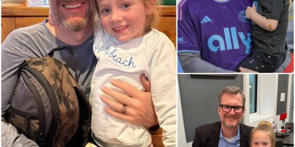 Dale Earnhardt Jr. and his little princess are getting ready for their father-daughter dance in this adorable moment that melted the internet.