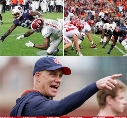 AUBURN FALLS 27–20 TO ALABAMA, BUT DJ DURKIN’S EXPLOSIVE POSTGAME SPEECH STEALS THE NATIONAL SPOTLIGHT