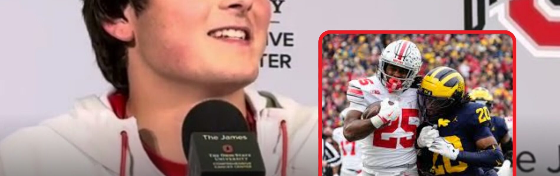 BREAKINGNEWS: Julian Sayin shatters Michigan’s streak and fulfills a four-year promise in Ohio State’s stunning rivalry breakthrough