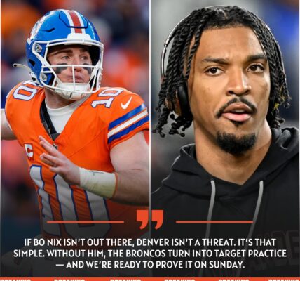 BREAKINGNEWS: Broncos rocked as Commanders star taunts Denver after Bo Nix injury scare, sparking NFL-wide firestorm before high-stakes showdown