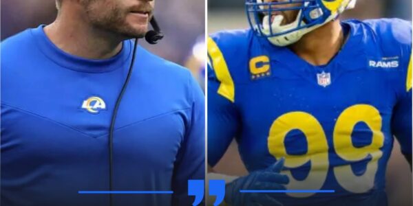 THIS WILL BE HIS LAST TIME PLAYING FOR THE LA Rams TEAM » – Coach Sean MCVay has officially announced the removal of a player from the LA Rams team and affirmed that he will never call him back.
