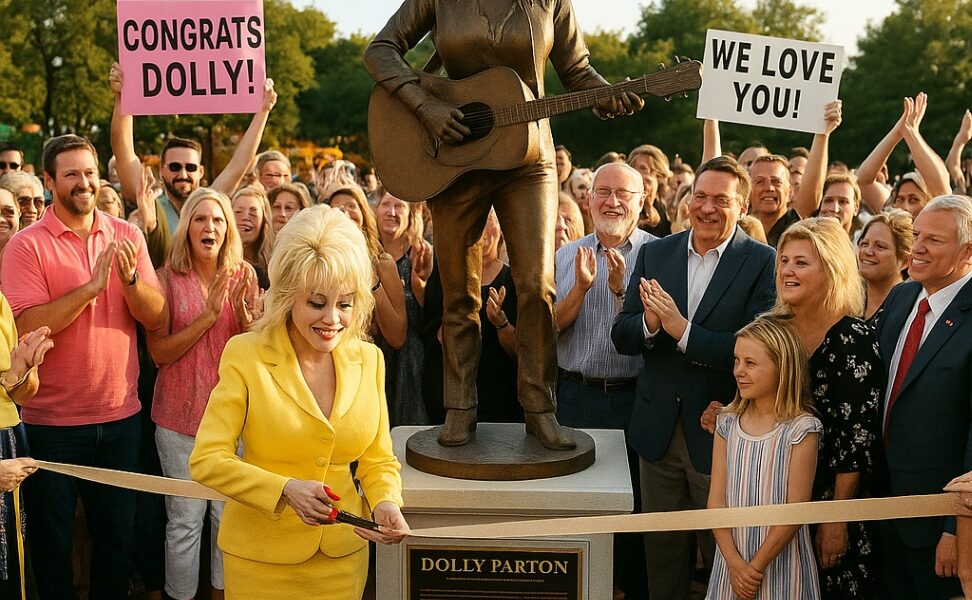 DOLLY PARTON OPENS FIRST HOUSING COMMUNITY FOR THE HOMELESS — A NEW ERA OF COMPASSION IN TENNESSEE