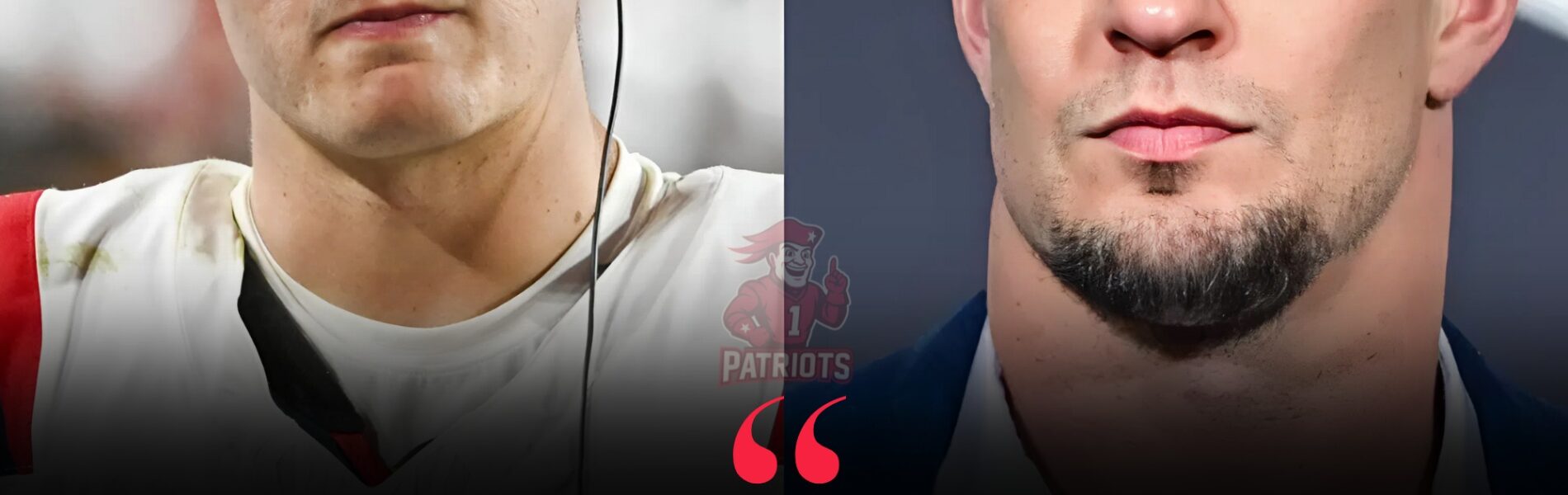 Patriots Icon Drake Maye Steps Up to Defend Legend Rob Gronkowski Amid Brutal NFL Backlash Wave