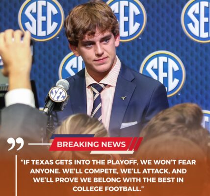 BREAKING NEWS Arch Manning says Texas can beat anyone if they make the college football playoffs
