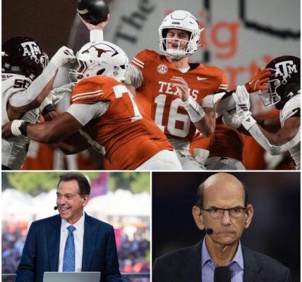 “YOU NEED TO BE QUIET, PAUL.” — Nick Saban’s Live-TV Counterpunch Stuns ESPN Studio After Paul Finebaum’s Harsh Attack on the Texas Longhorns Football Program!!