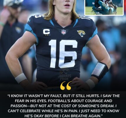 BREAKING: Trevor Lawrence Abandons Jaguars Celebration to Rush to Hospital Where Rookie Xavier Restrepo Lies in Pain — The Viral Video That Left the NFL Speechless