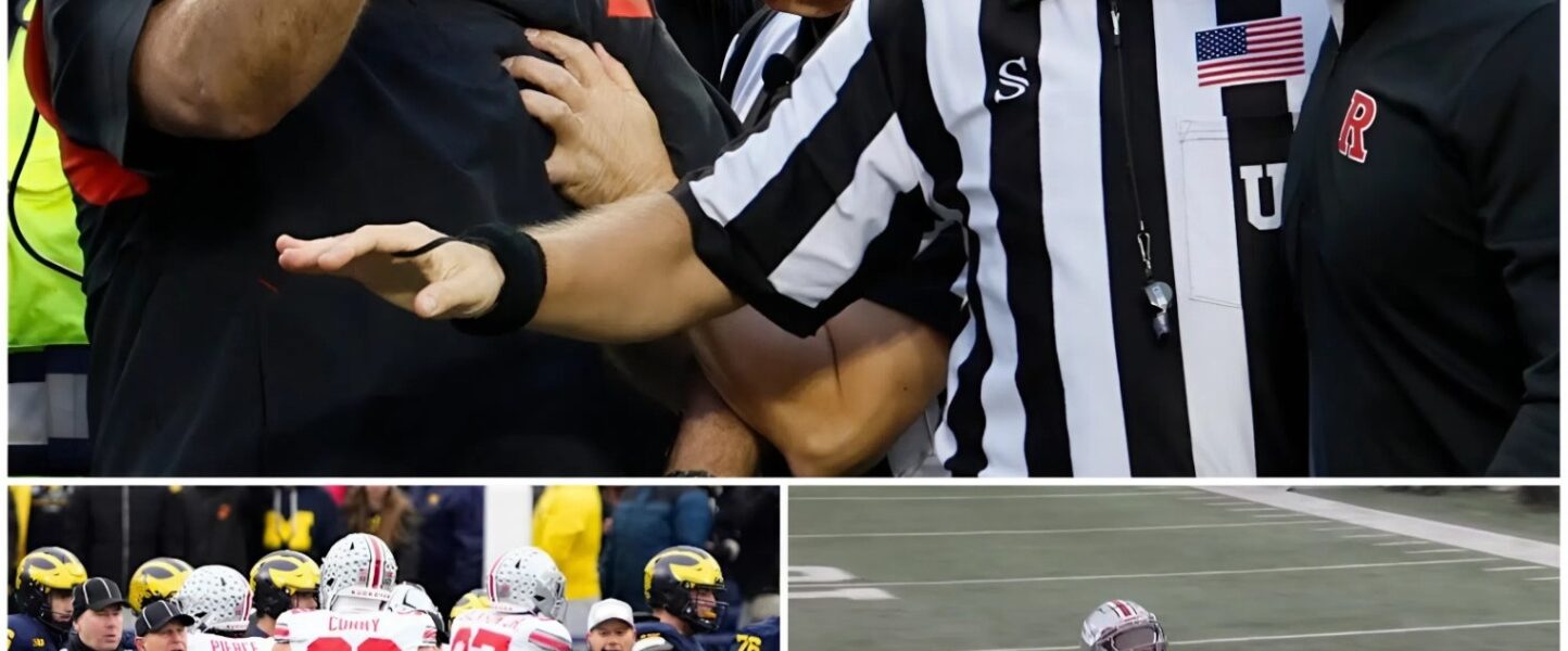 🔥🚨 “THAT WASN’T INSTINCT — THAT WAS INTENT”: Ohio State’s 27–9 Win Over Michigan Erupts Into a Firestorm of Officiating Outrage and Big Ten Controversy 🚨🔥