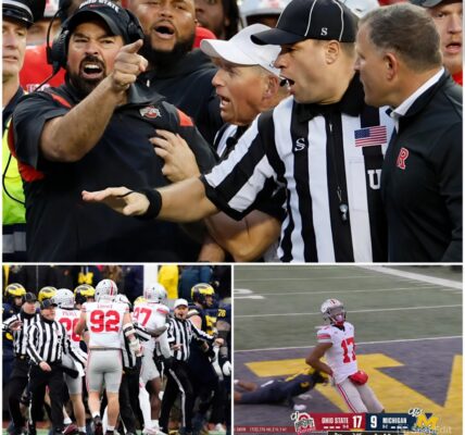 🔥🚨 “THAT WASN’T INSTINCT — THAT WAS INTENT”: Ohio State’s 27–9 Win Over Michigan Erupts Into a Firestorm of Officiating Outrage and Big Ten Controversy 🚨🔥