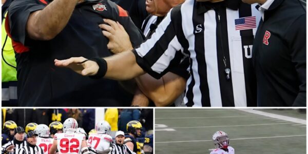 🔥🚨 “THAT WASN’T INSTINCT — THAT WAS INTENT”: Ohio State’s 27–9 Win Over Michigan Erupts Into a Firestorm of Officiating Outrage and Big Ten Controversy 🚨🔥