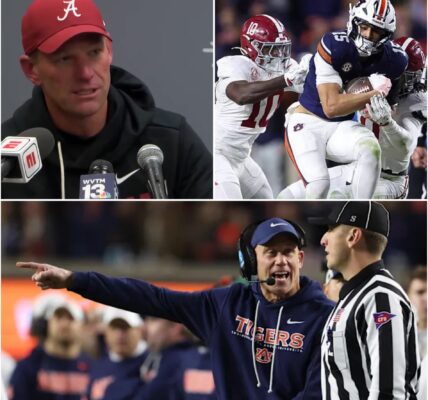 SHOCKWAVE IN THE SEC: Allegations of a “Deliberate Hit” and Referee Bias Ignite Firestorm After Alabama’s 27–20 Iron Bowl Escape