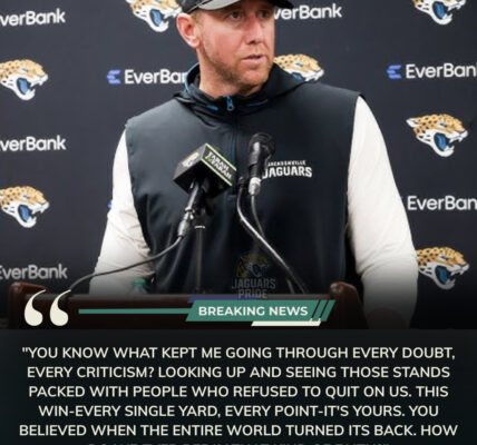 BREAKING NEWS: After a Dominant 25–3 Win Over the Titans, Jaguars Head Coach Liam Coen Leaves Reporters Frozen With a 17-Word Tribute to Fans Who “Never Stopped Believing”