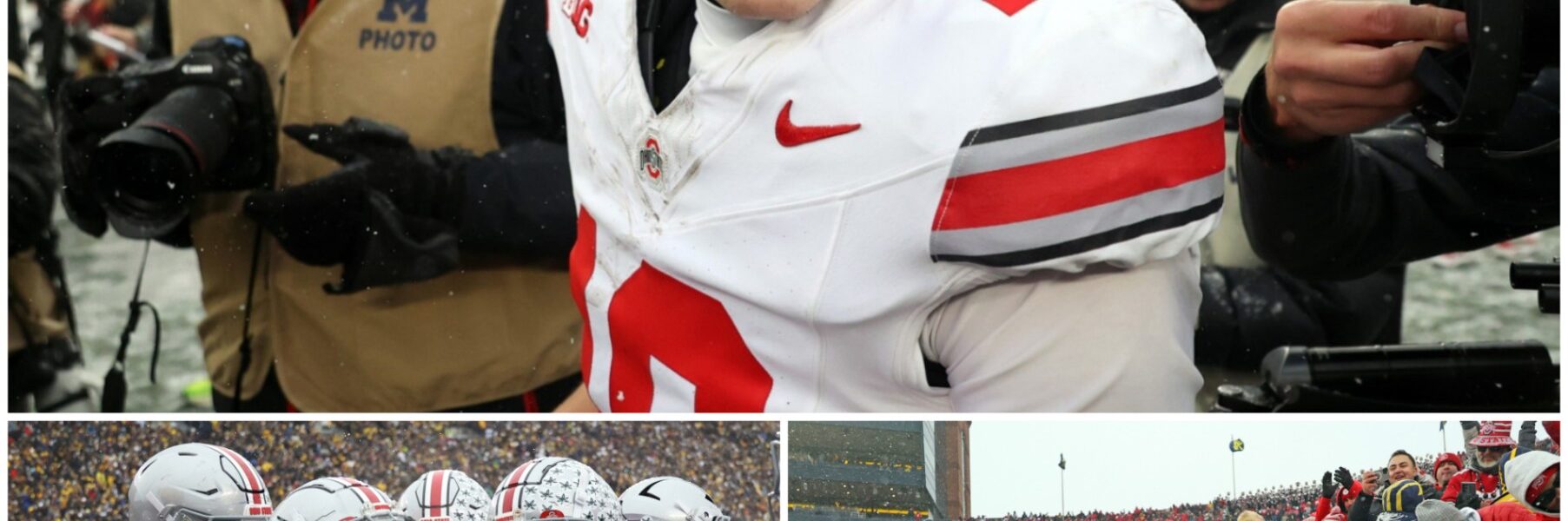 BREAKING NEWS: Julian Sayin Delivers Emotional Postgame Tribute After Ohio State’s 27-9 Victory over Michigan