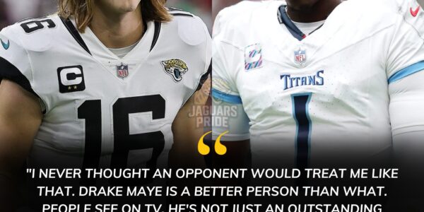 BREAKING NEWS: After Jaguars’ Dominant 25–3 Victory, Trevor Lawrence Walks Across the Field to Comfort a Devastated Cameron Ward — The Unexpected Moment That Stunned the NFL