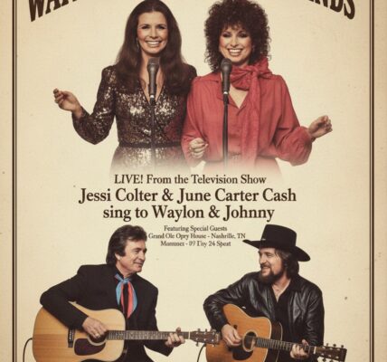 A Moment of Pure Country Magic: Jessi Colter & June Carter Cash Serenade Waylon Jennings and Johnny Cash