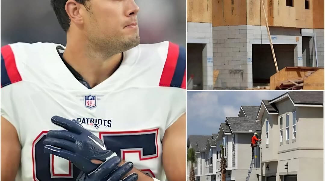 HUNTER HENRY SHOCKS NFL — quietly donates entire $5M, building homes for desperate families, leaving fans stunned by his unexpected compassion.