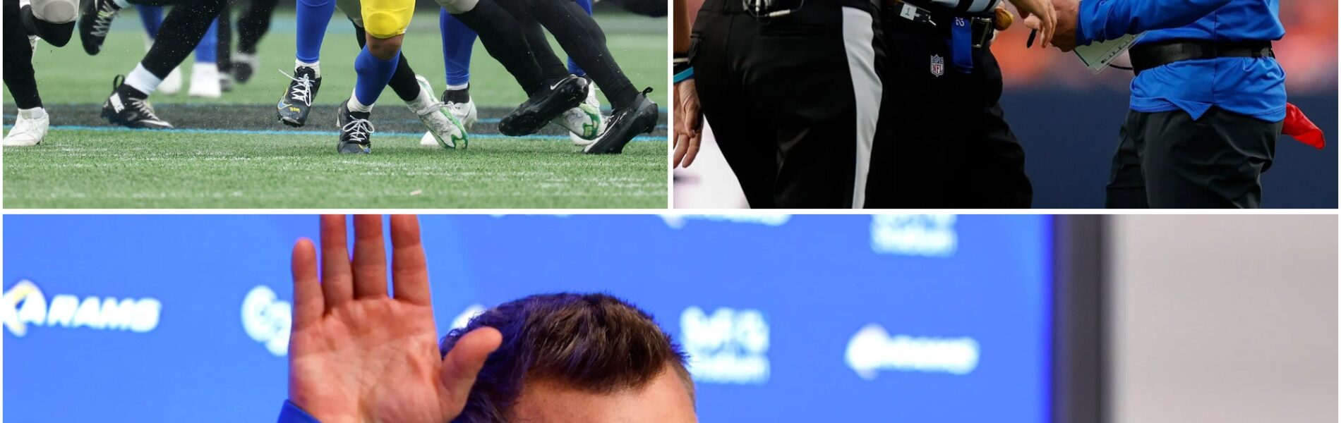 BREAKINGNEWS Sean McVay unleashes explosive postgame fury after Rams’ 31–28 defeat, claiming officiating chaos cost Los Angeles the game