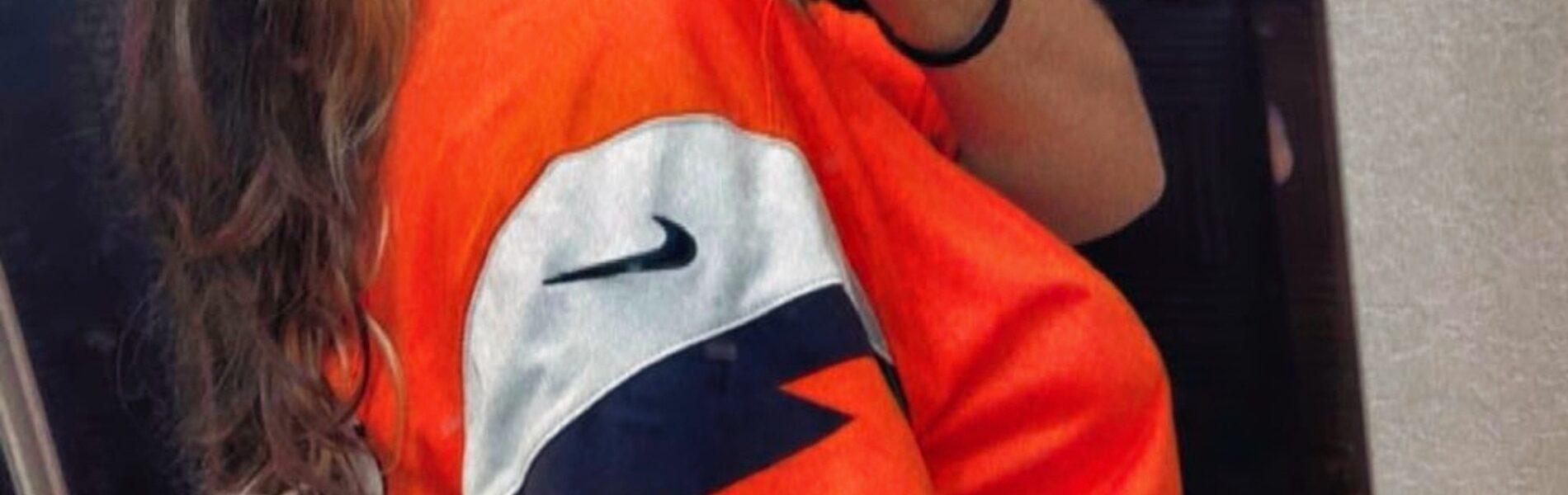 Denver Broncos’ Hottest Female Fan Went Cheeks Completely Out In Bathroom Selfie To Inspire Her Team For SNF