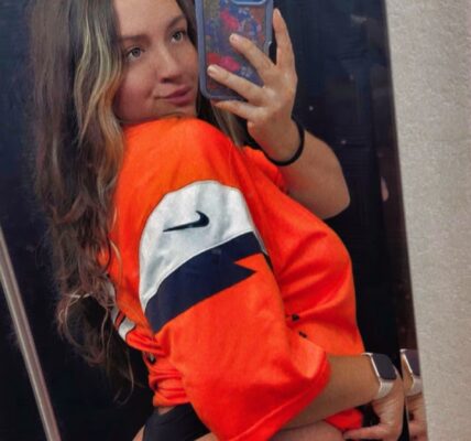 Denver Broncos’ Hottest Female Fan Went Cheeks Completely Out In Bathroom Selfie To Inspire Her Team For SNF