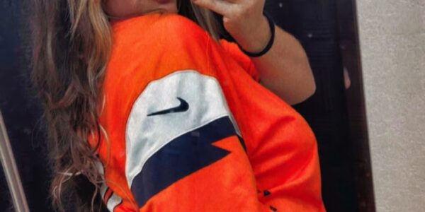 Denver Broncos’ Hottest Female Fan Went Cheeks Completely Out In Bathroom Selfie To Inspire Her Team For SNF