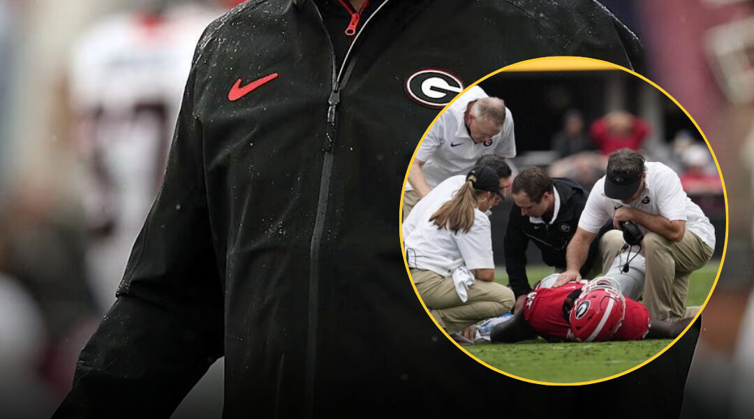 Georgia Bulldogs Star Drew Bobo Out for the Season Following Injury Against Georgia Tech cute