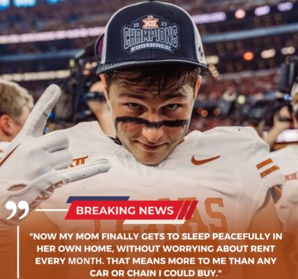 LATEST NEWS Michael Taaffe chooses family over fame as Texas Longhorns recruit shocks the college football world with emotional gesture as he receives his first paycheck