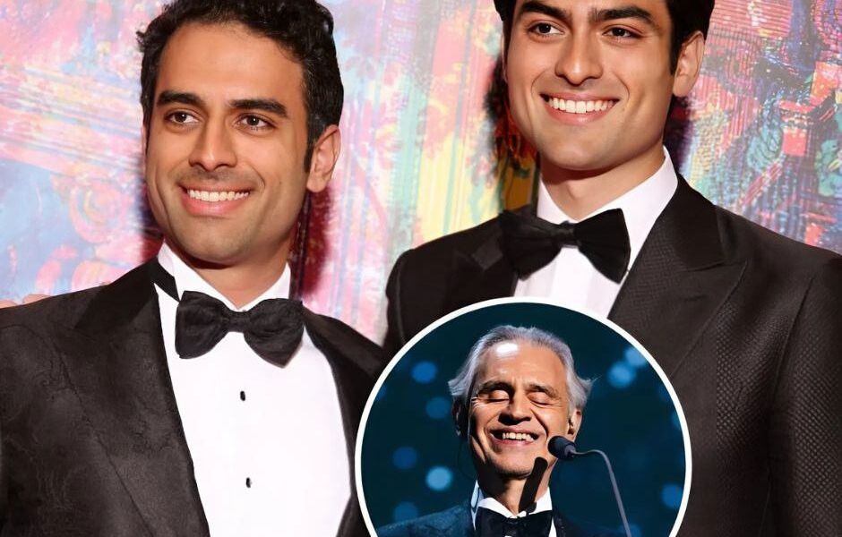 Andrea Bocelli’s Sons Shine on Stage, Creating a Once-in-a-Lifetime Family Moment