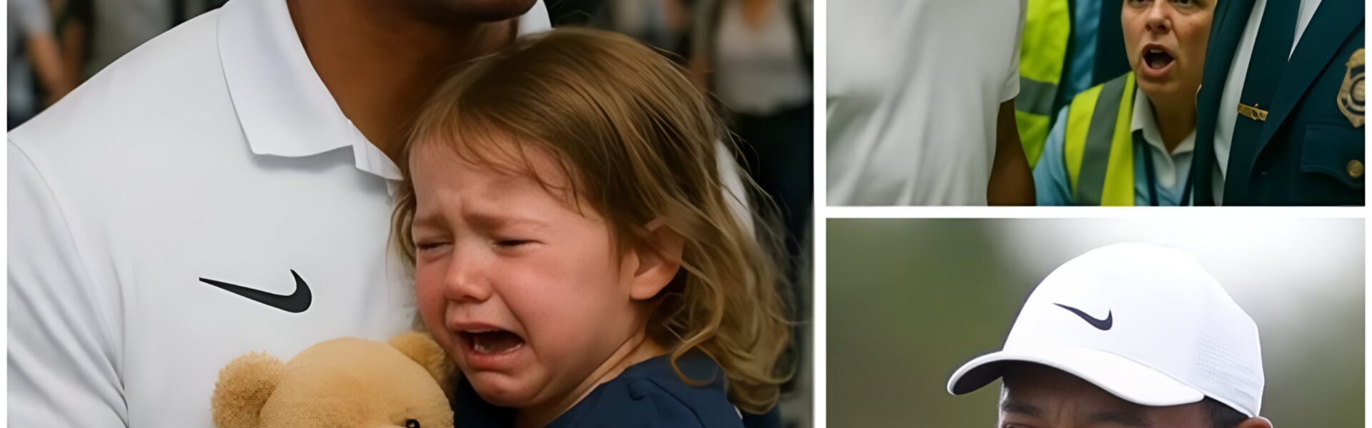 BREAKING NEWS: Golf Legend Tiger Woods Finds a Lost Child at the Airport! What Tiger Woods Does Next Will Leave Everyone STUNNED!….- lu