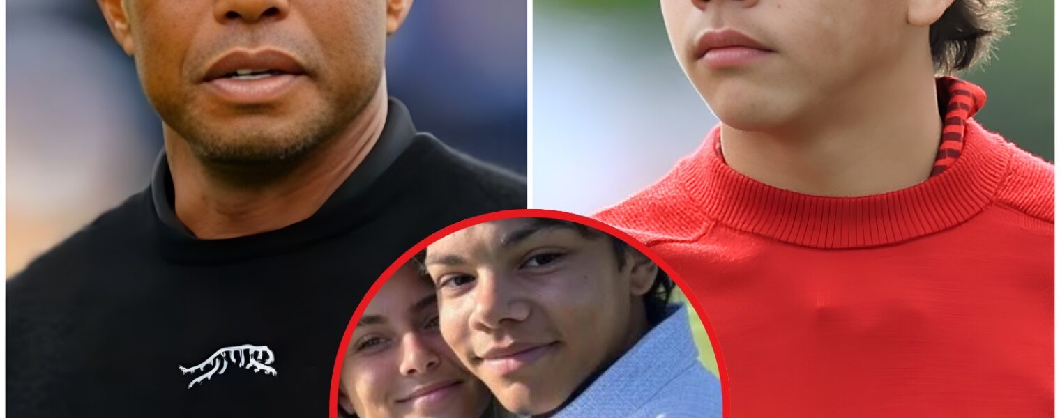 5 MINUTES AGO: Charlie Woods dropped a BOMBSHELL during his first public appearance with his girlfriend, leaving Tiger Woods stunned.