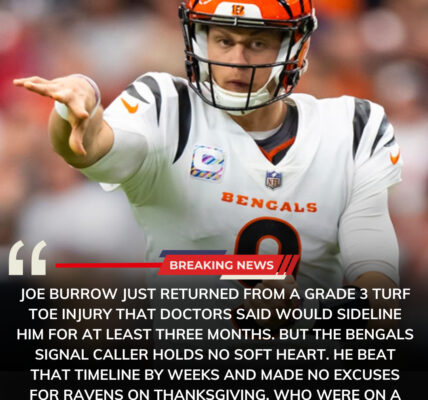 “Bro Cut Out His Soft Organs”: NFL Fans React to Joe Burrow’s Wild Claim About Playing Through Serious Injury