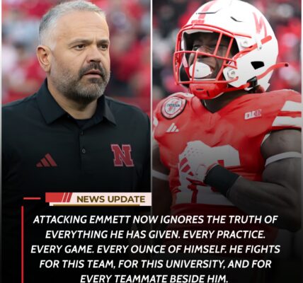 Emmett’s Departure: Loyalty, Sacrifice, and the Silence Behind Nebraska’s Locker Room Drama