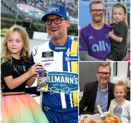 Dale Earnhardt Jr. and his little princess are getting ready for their father-daughter dance in this adorable moment that melted the internet.
