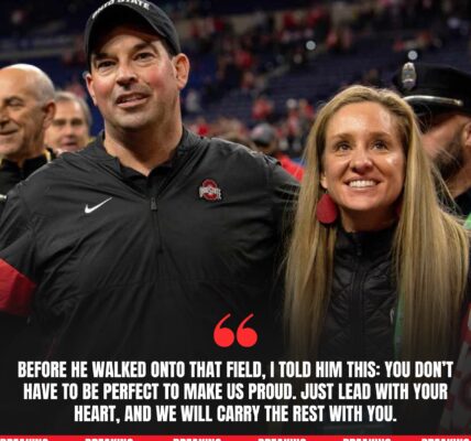 BREAKINGNEWS: ryan day’s wife reveals emotional truth behind ohio state’s 27–9 victory, turning a rivalry win into a story of faith, pressure and resilience