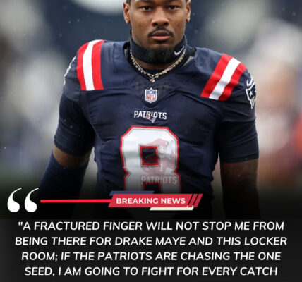BREAKING: Stefon Diggs, playing through a fractured finger, fuels New England’s shocking 11-2 run, chasing a ten-game streak.