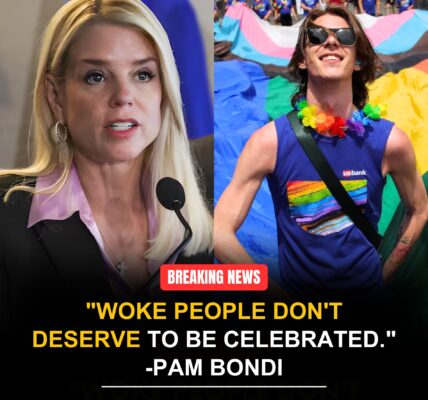 Pam Bondi refuses Pride Month, calls it a “WOKE agenda,” questions gay people’s nature — sparking outrage online.