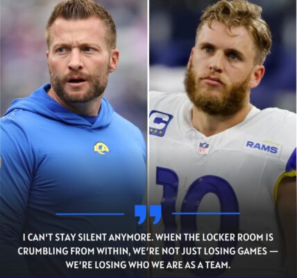 BREAKINGNEWS: LA Rams Locker Room in Turmoil — Star Player Faces Immediate Ouster After Cooper Kupp’s Stark Warning